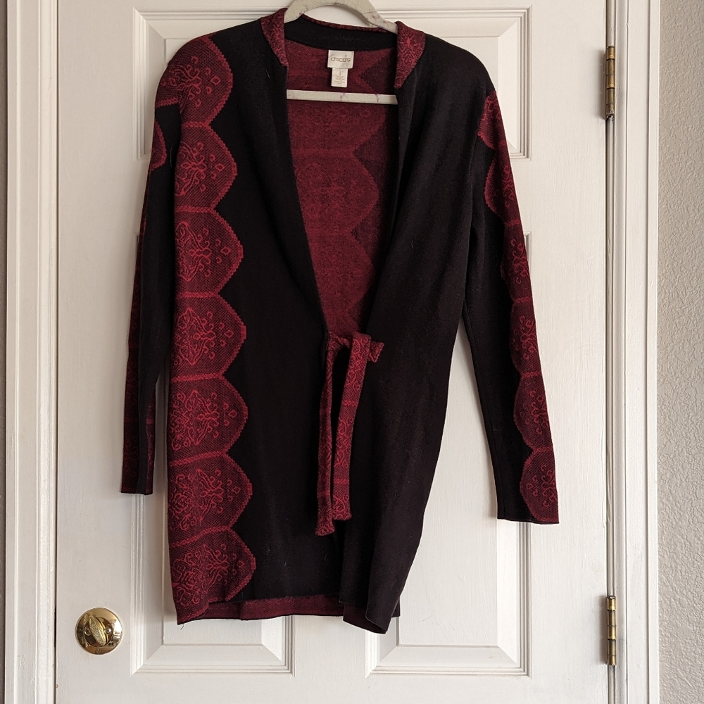 Chicos knit cardigan jacket